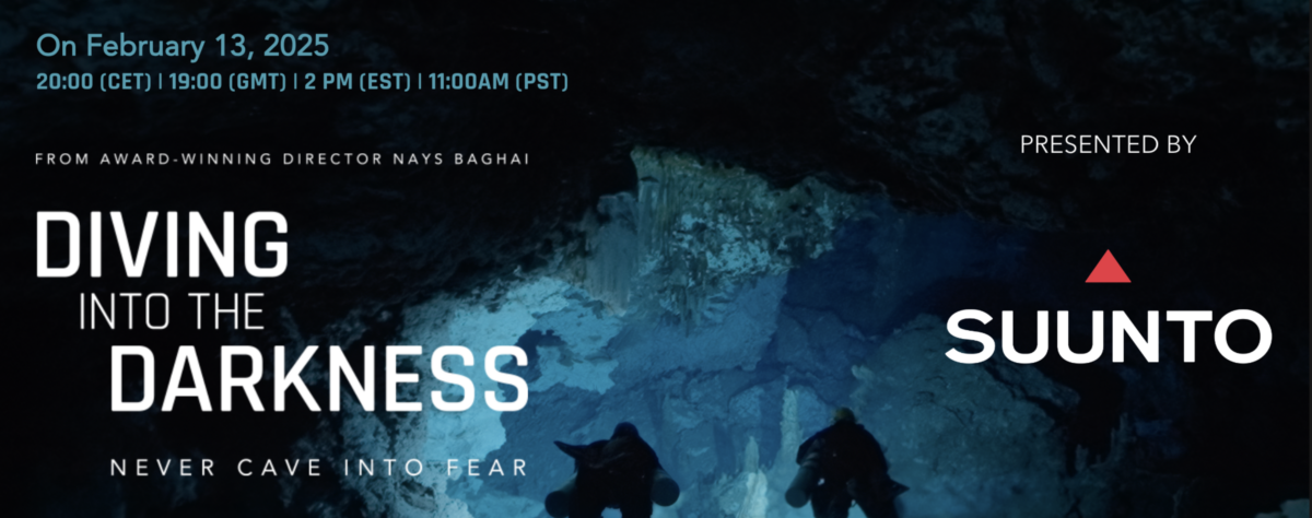 NEW Suunto Film “Diving Into the Darkness – Never Cave into Fear”